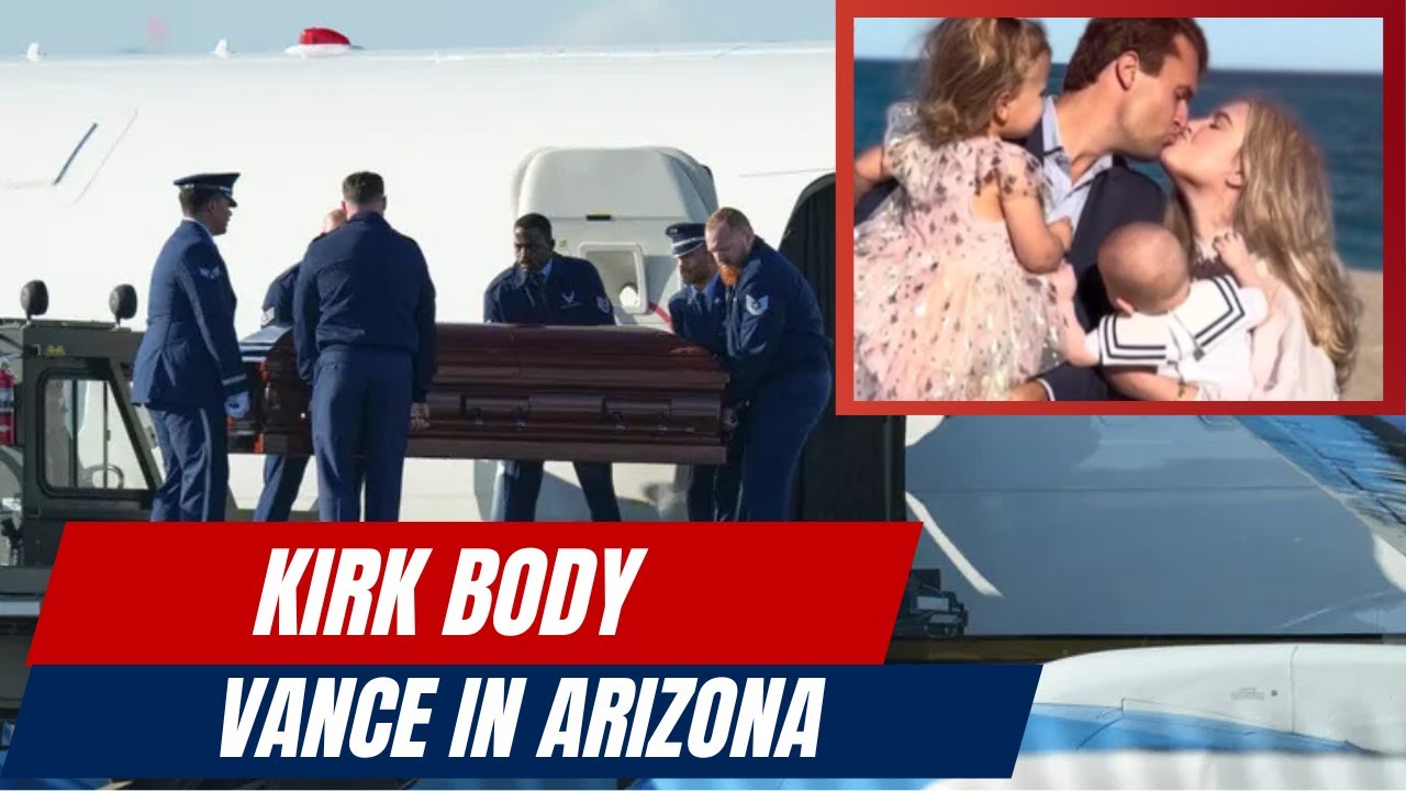 Breaking News | JD Vance Arrives in Arizona With Kirk Family and Body