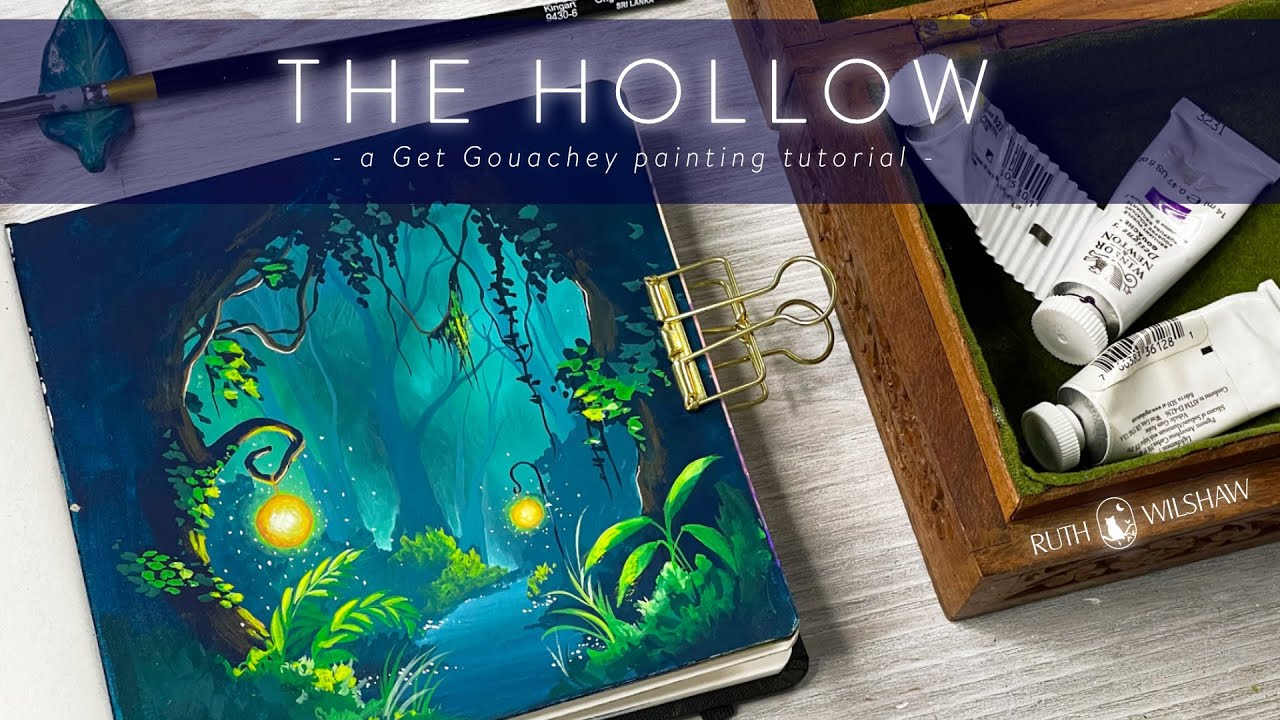 The Hollow — Волшебный урок рисования пейзажей гуашью
