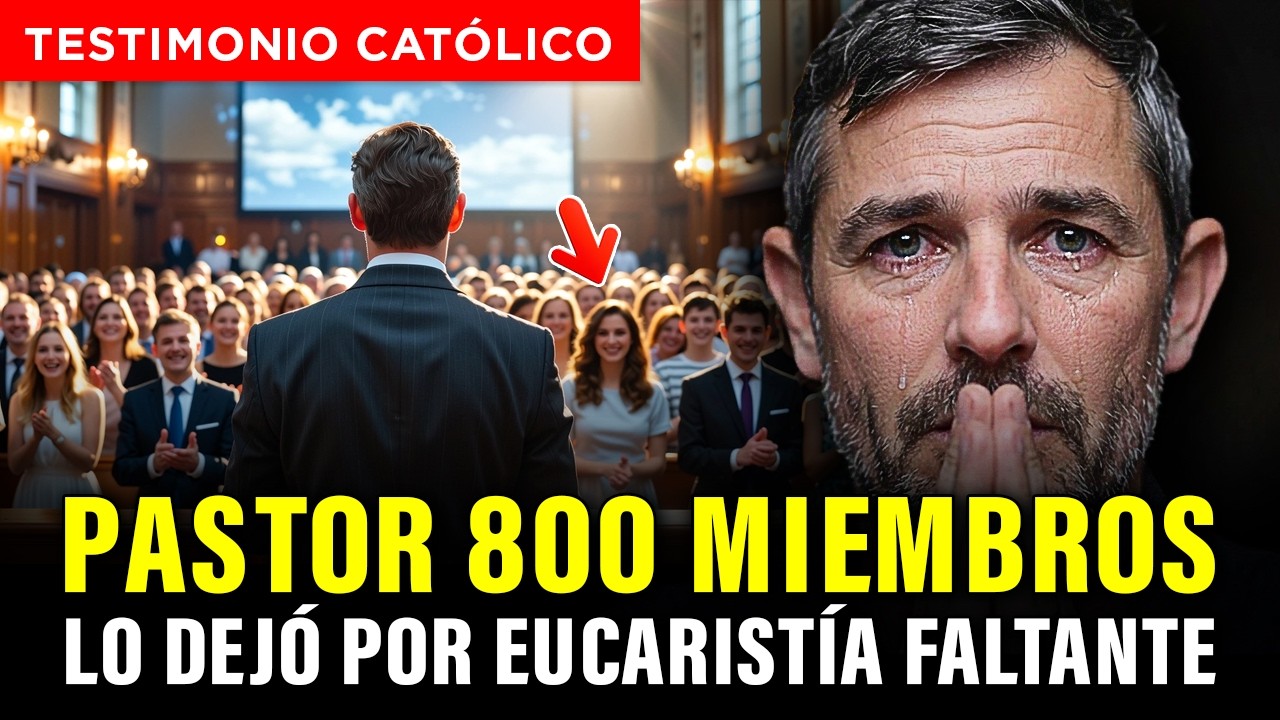 Tenía 800 miembros y ministerio próspero. Lo dejé todo por la Eucaristía que faltaba en mi púlpito