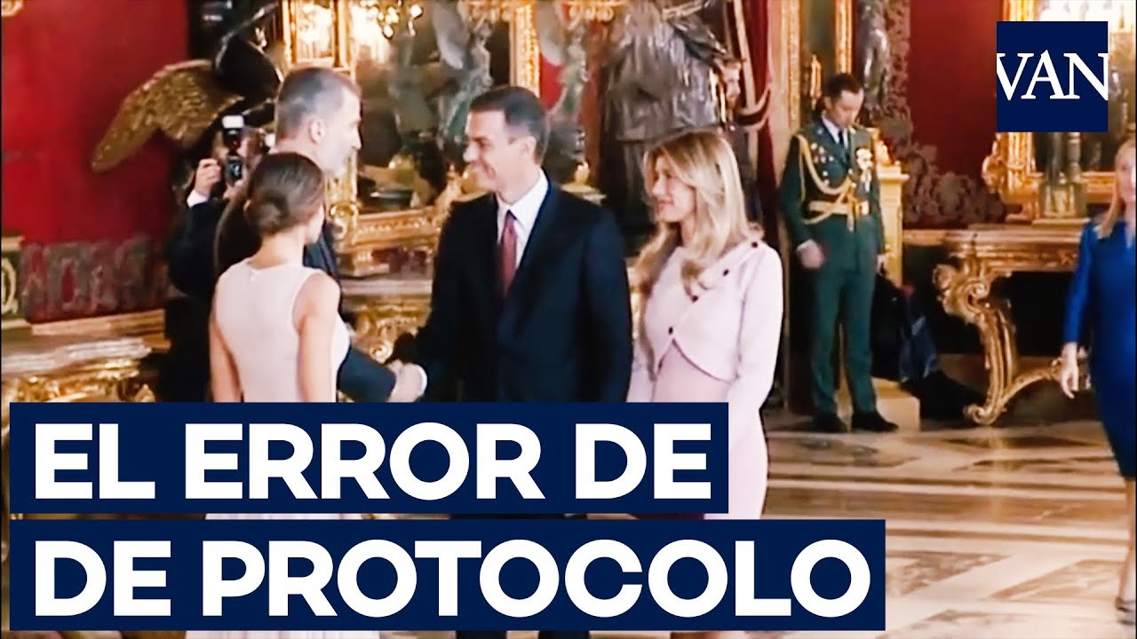 [12 de Octubre] El error de protocolo de Pedro Sánchez con los Reyes
