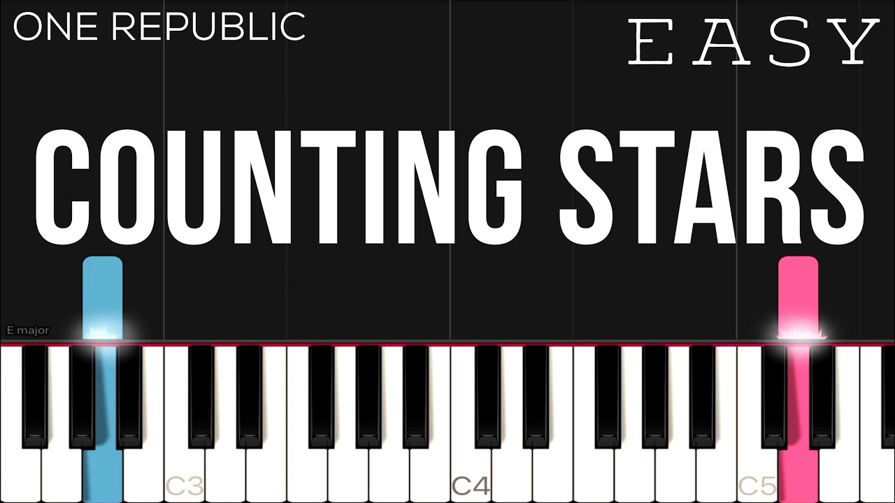 OneRepublic - Counting Stars | EASY Piano Tutorial