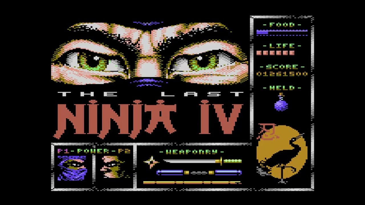 The last Ninja 4 (Music Demo) / C64