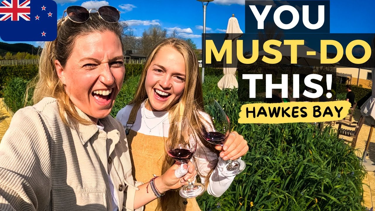Wine Tasting Challenge At BEST VINEYARDS in Hawke's Bay, New Zealand  🇳🇿