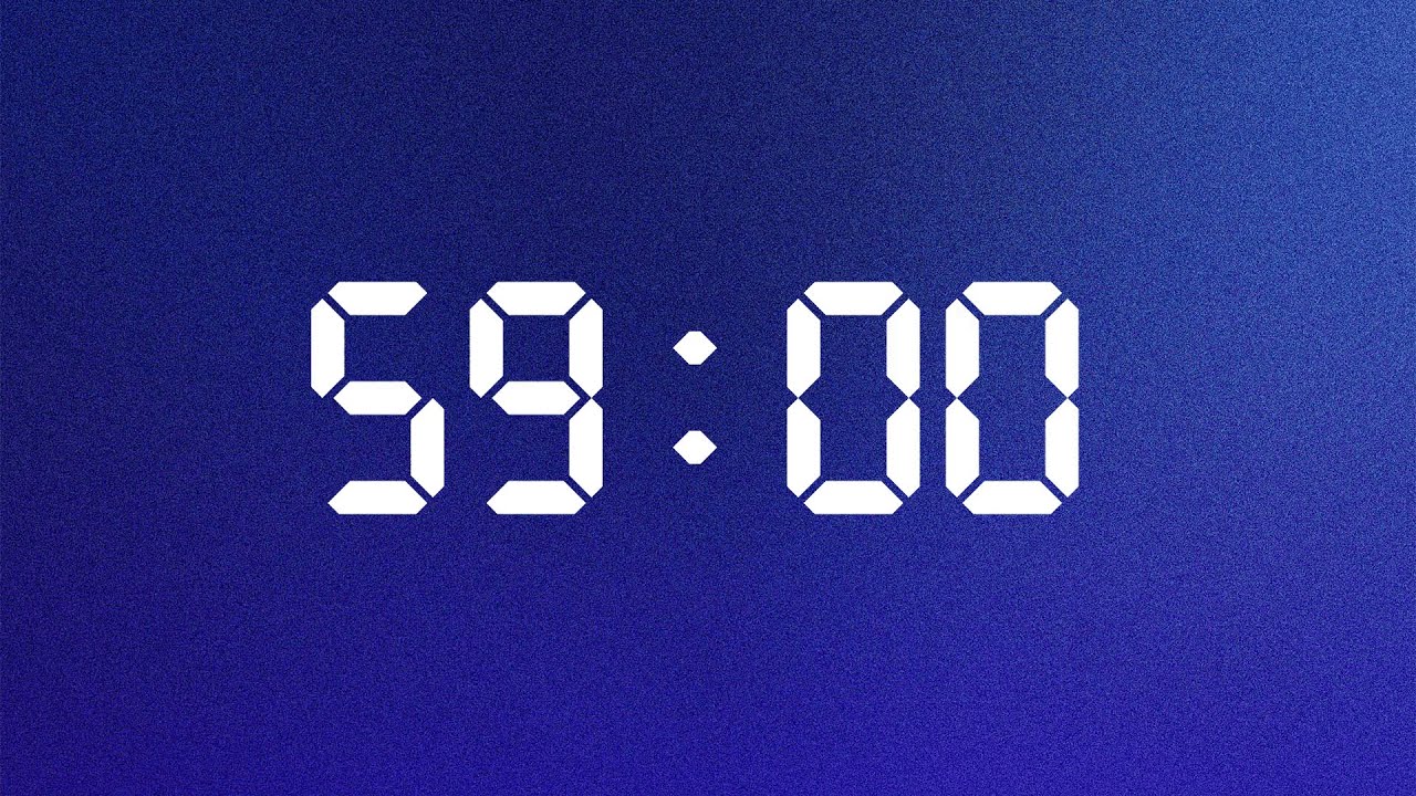 59 Minute Timer to Shift Your Brain Waves to Focus & Stay in Frequency | Deep State Edition | NX 🎵🎵