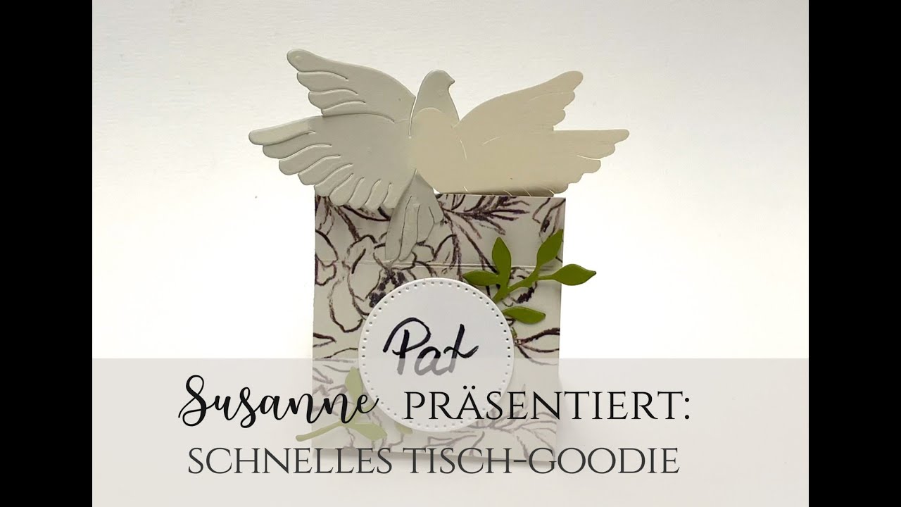 Ein einfaches, schnelles Tischgoodie zur Hochzeit mit Stampin' Up! Produktpaket 