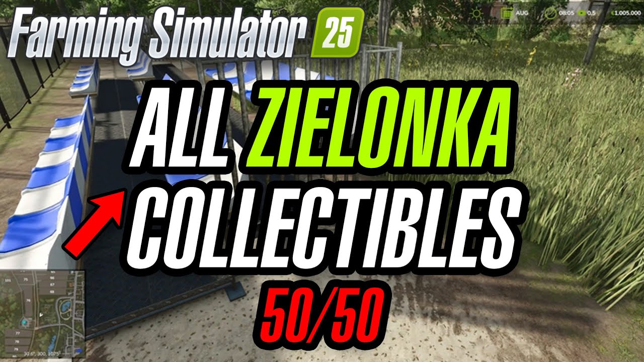 Complete Guide to Collectibles on ZIELONKA! | Farming Simulator 25