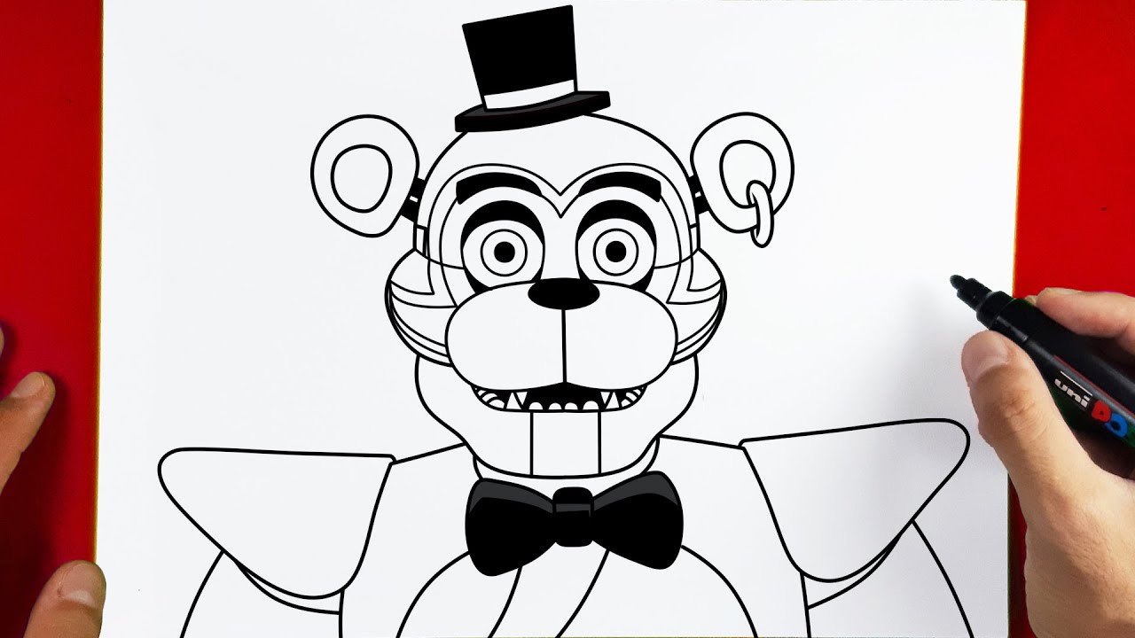 How to Draw Freddy - Five Nights at Freddy's: Security Breach