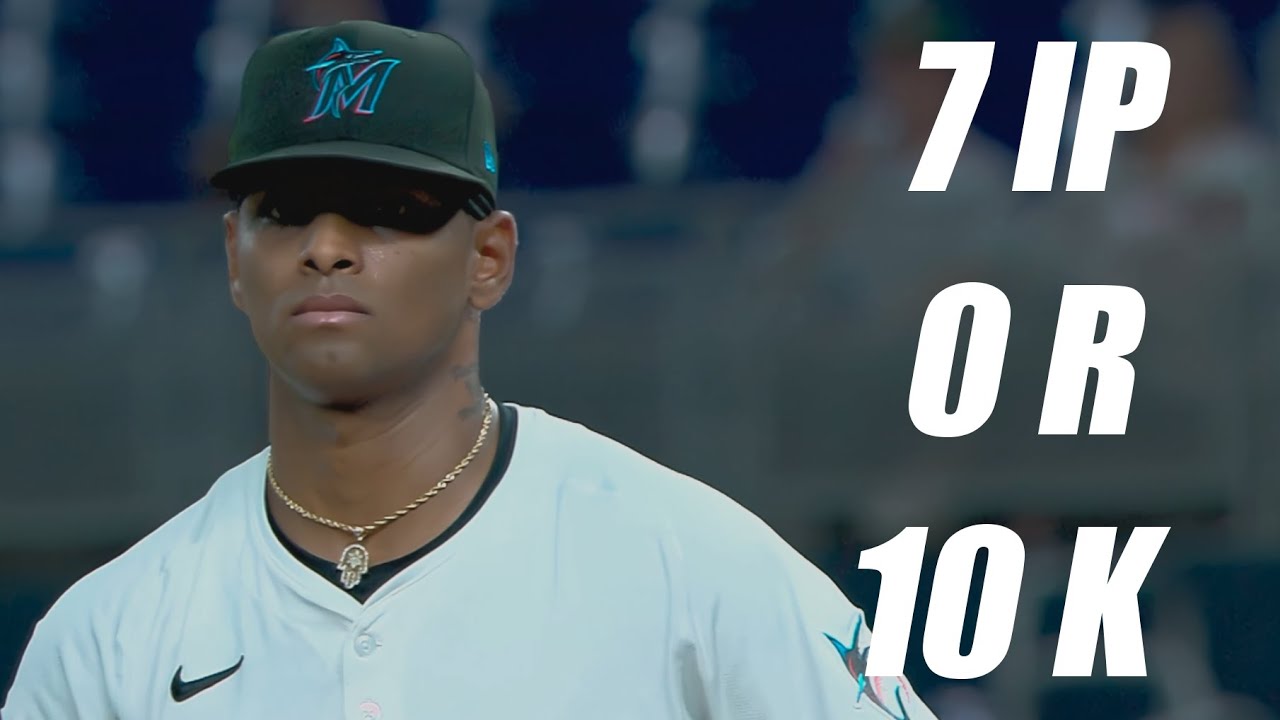 Edward Cabrera Strikes Out 10 over 1-Hit 7 Inning vs Braves!