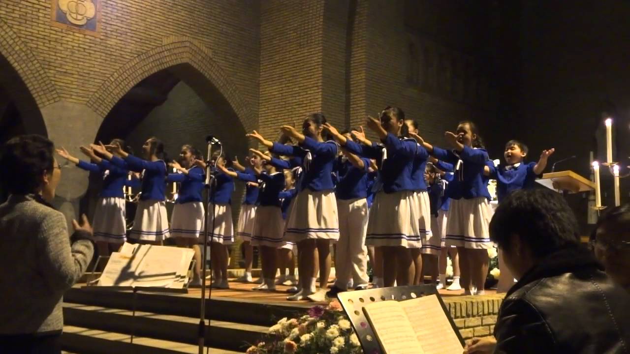 Sister Act Medley By Loboc  Children´s Choir Concert in Venlo The Netherlands Oct.21, 2011