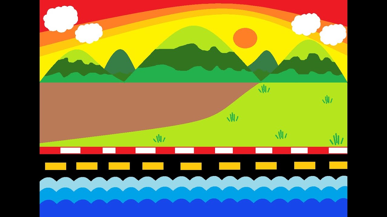 ทำพื้นหลัง โปรแกรมPaint