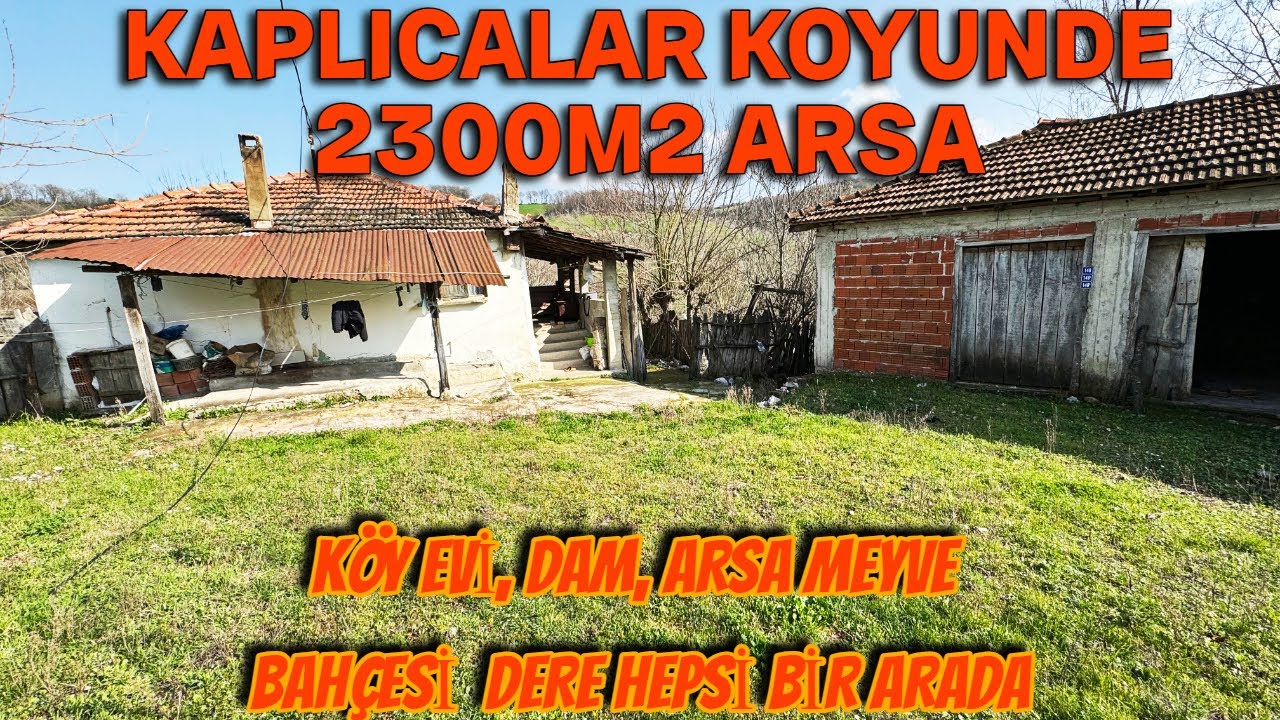(250) KAPLICALAR KÖYÜNDE DERE KENARI 2DÖNÜM İMARLI ARSA BALIKESİR/GÖNEN