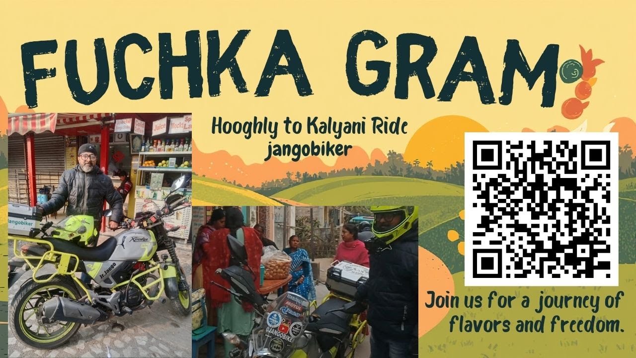 Hooghly to Fuchka Gram Kalyani Bike Ride | Street Food Ride | Bengali Moto Vlog || jangobiker | 2026