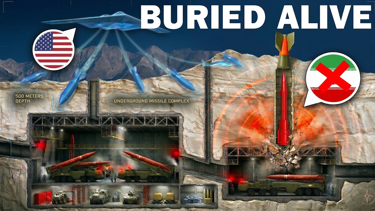 BEYOND MASSIVE: B-2 Strike Turned Iran’s Mountains into Missile Graveyards with 15-Ton MOP!