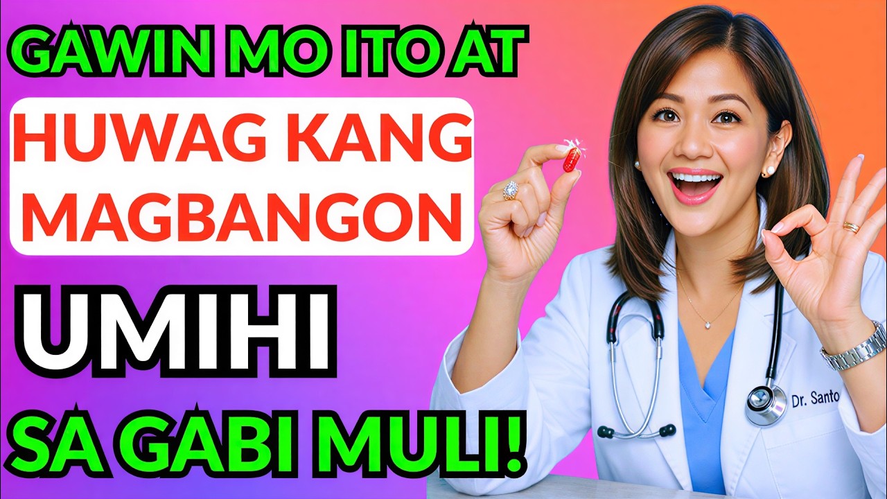 Itigil ang Paggising para Umihi sa Gabi! (Ayusin Ito Ngayong Gabi) Kalusugan ng Senior