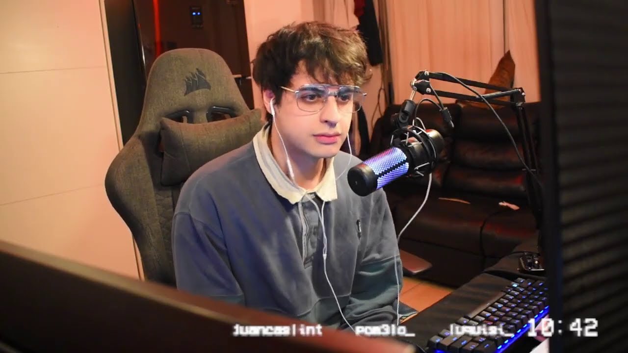 rod habla con el chat.