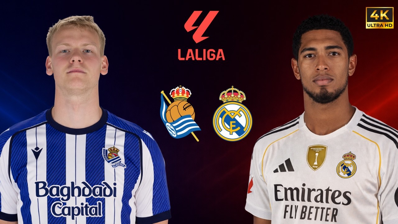 FC 26 - Real Sociedad vs. Real Madrid | La Liga 25/26 Full Match [4K UHD ]