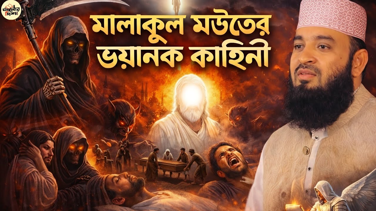মালাকুল মউতের ভয়ানক আগমন! হৃদয় কাঁপানো বর্ণনা | মিজানুর রহমান আজহারী | আলোর দিশা