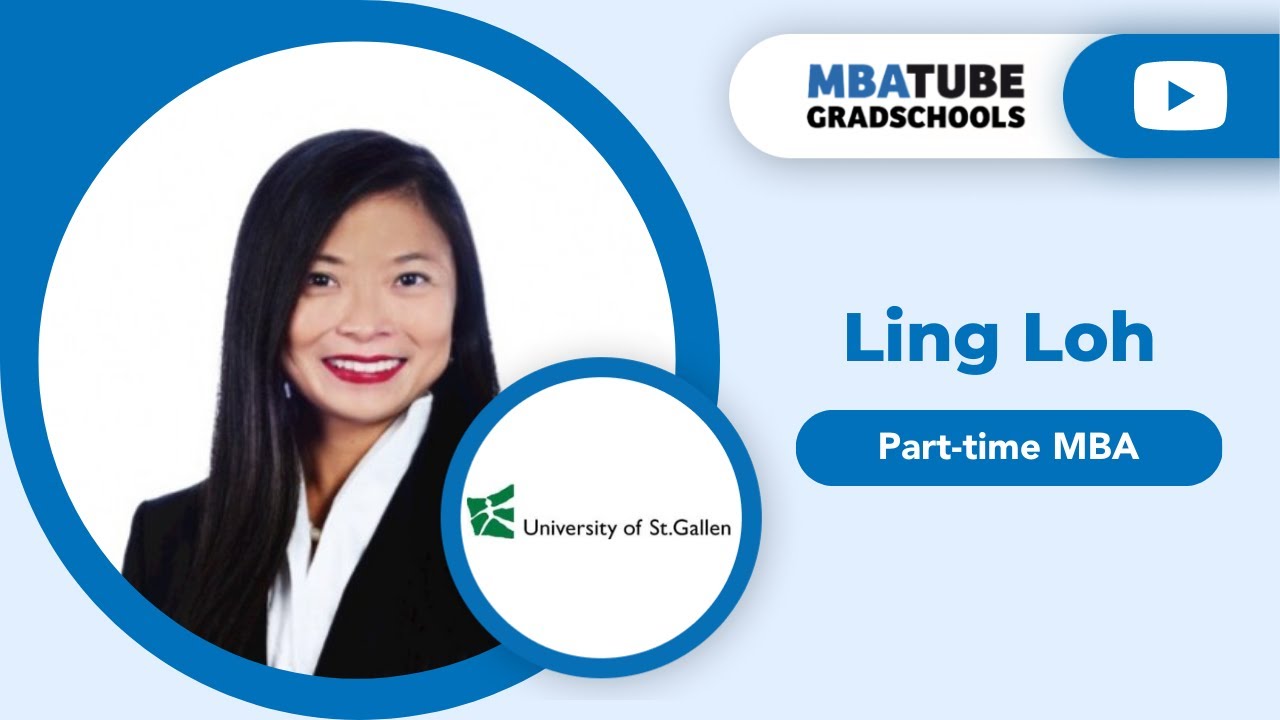 Ling Loh - part-time MBA graduate from the University of St.Gallen