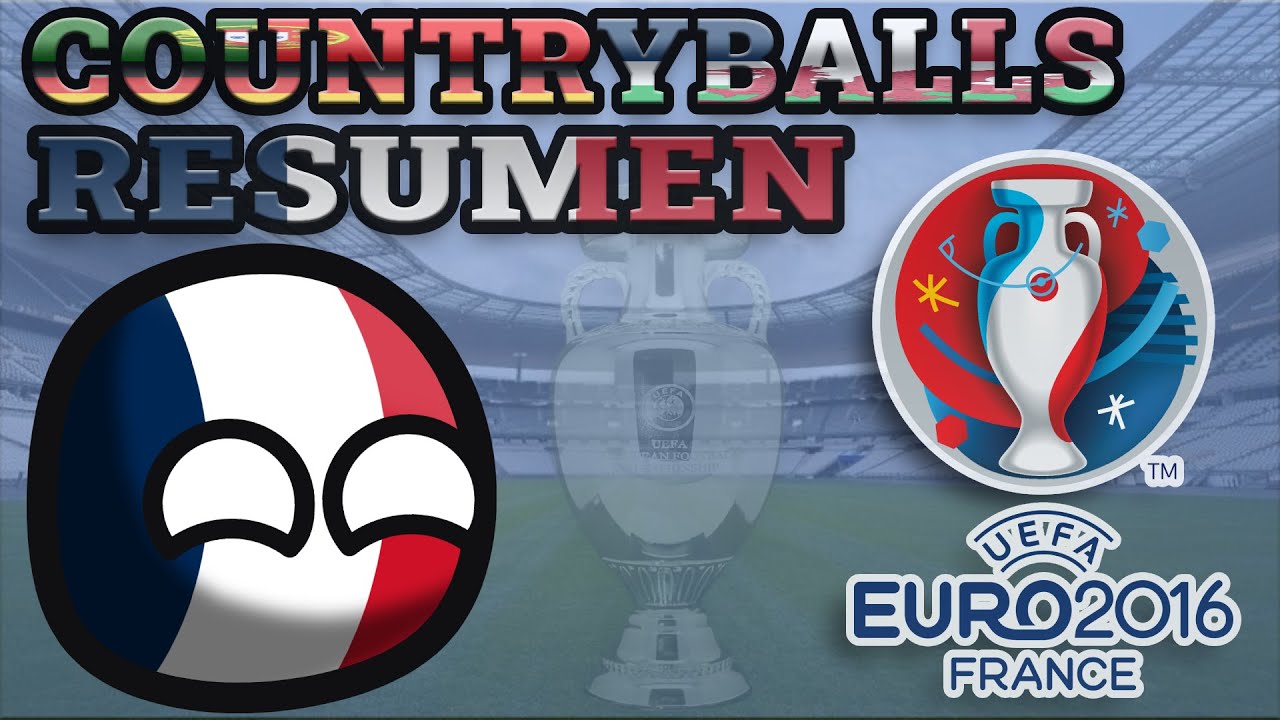 Eurocopa Francia 2016 - Countryballs Resumen -