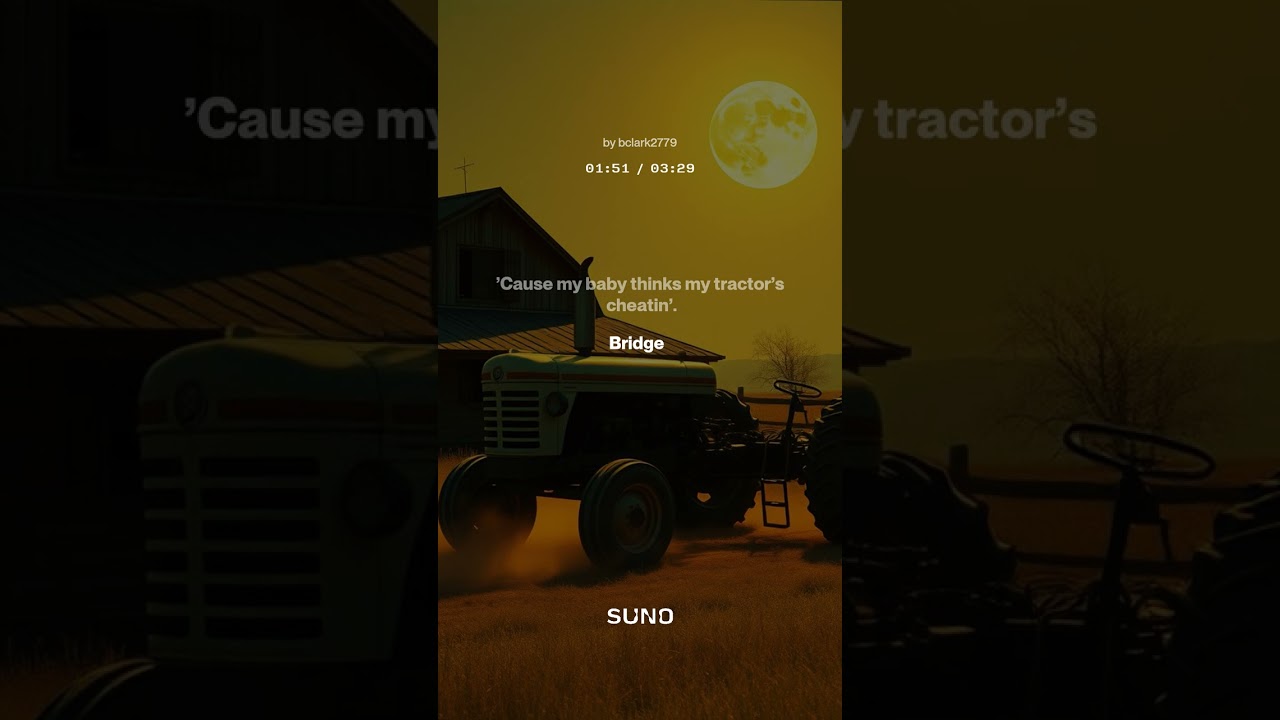 🎵 “My Baby Thinks My Tractor’s Cheatin’