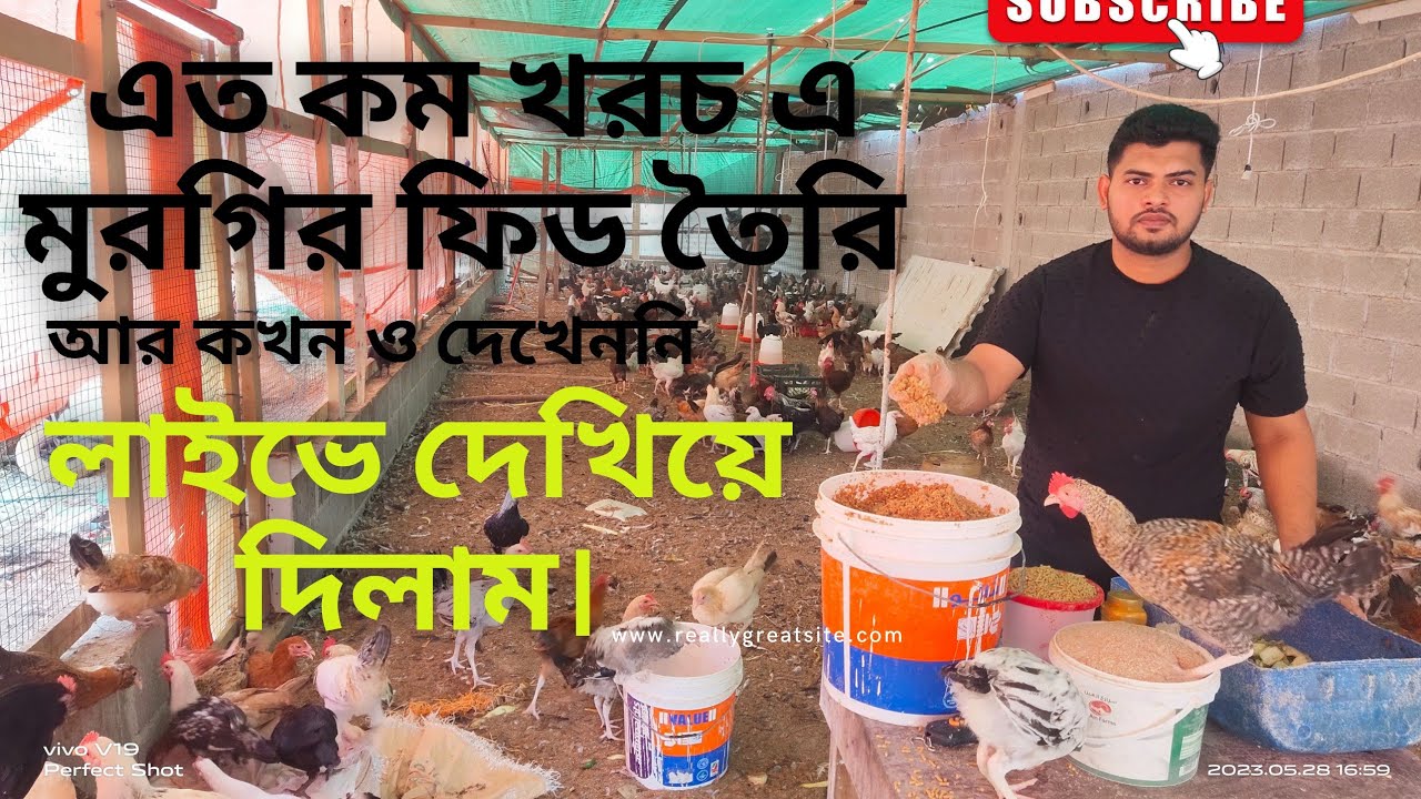 মুরগির এত কম খরচ এ ডিমের আর মাংসের ফিড কিভাবে তৈরি করি লাইভে দেখে নেন!#viral #মুরগি_পালন #দেশিমুরগি