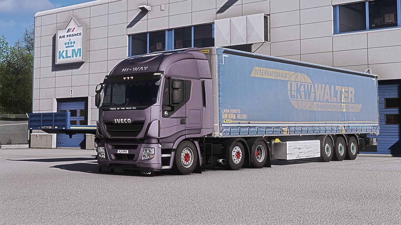 ETS2 1.57 Realistic Driving | Trucking Adventures: Iveco Stralis Hi-Way in Action #ets2
