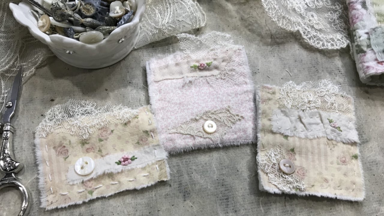 Tutorial 11 - cluster with the most beautiful little embroidered flower