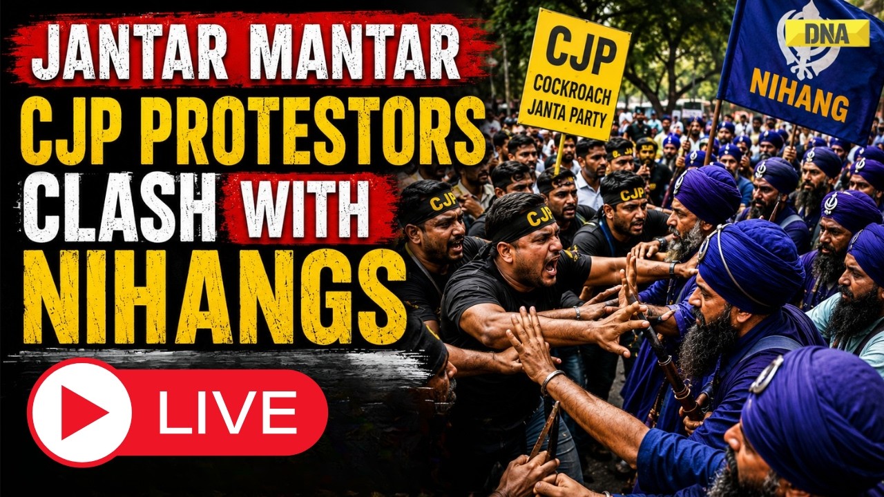 CJP Protest Live: CJP Protestors Clash With Nihangs At Jantar Mantar | NEET Protest Live