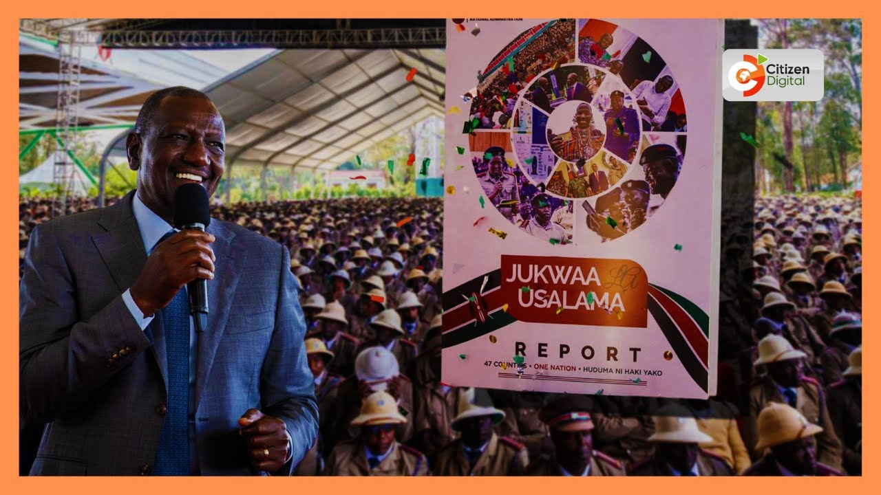 Ruto unveils &lsquo;Jukwa la Usalama&rsquo; report highlighting criminal gangs and police expansion