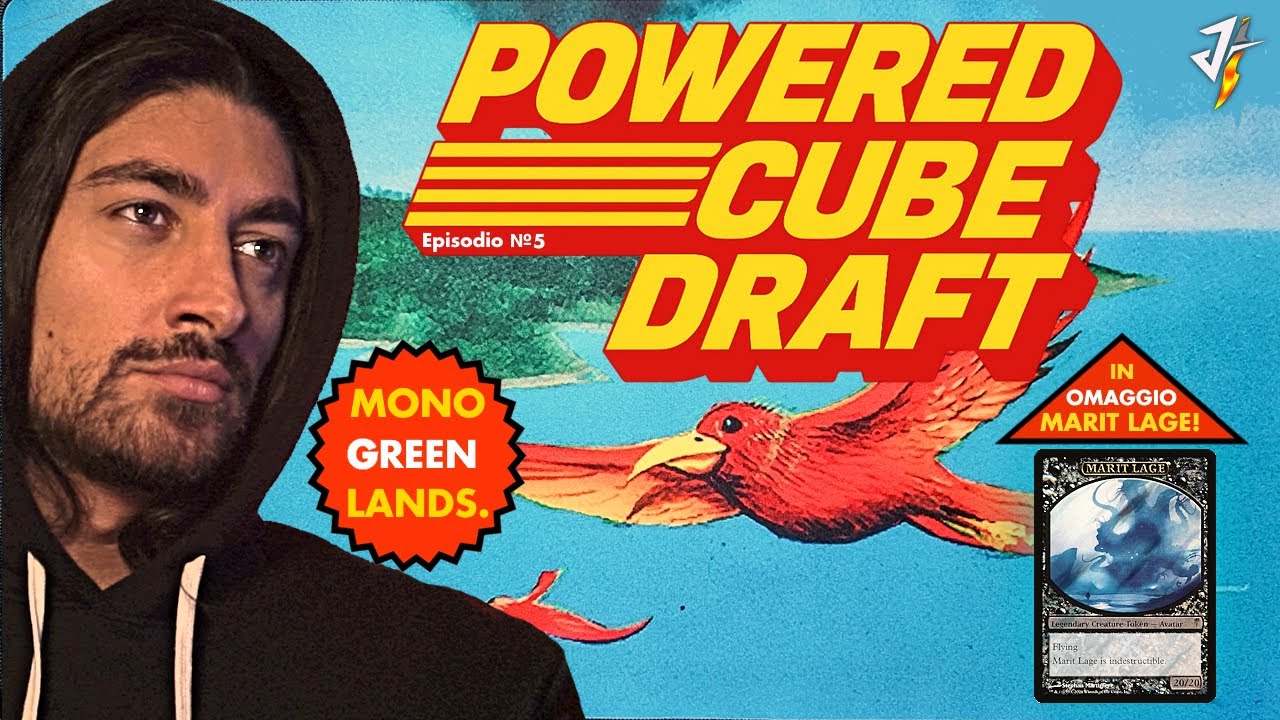 💥POWERED CUBE DRAFT Ep.5 – 🐙 20/20 Volare, Indistruttibile? YES! | Mono Green Lands🌲 [MTG ARENA]