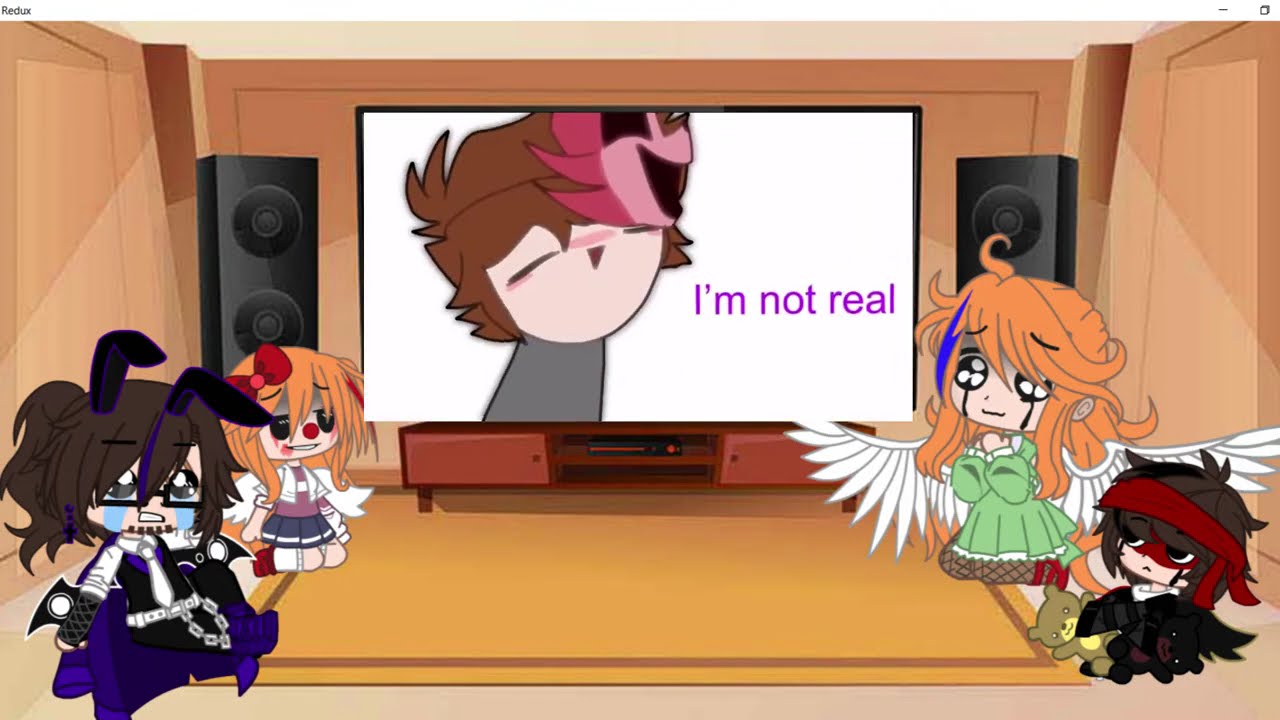 Aftons React to Michael Afton memes//Gacha Redux//credits in desc!