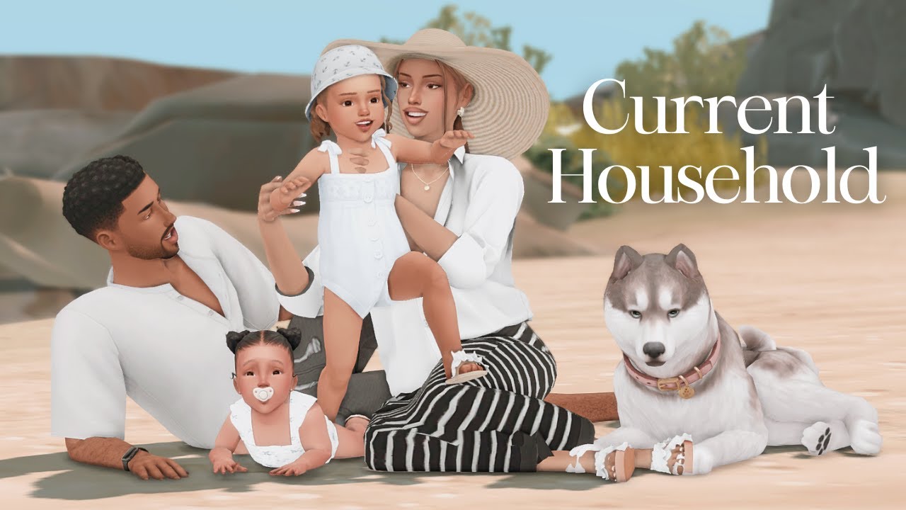 A Cozy Current Household | The Sims 4