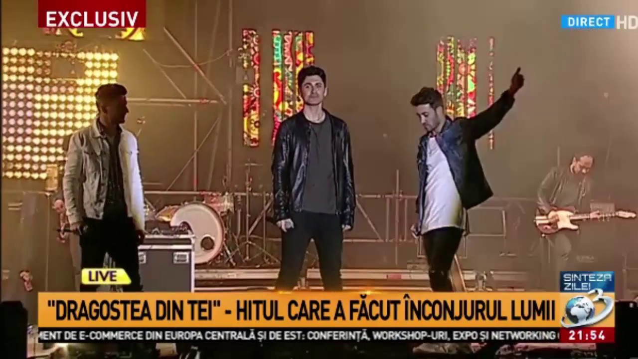 O-Zone - Dragostea Din Tei LIVE | Ziua Europei | Bucuresti 2017 (Reunirea Trupei)