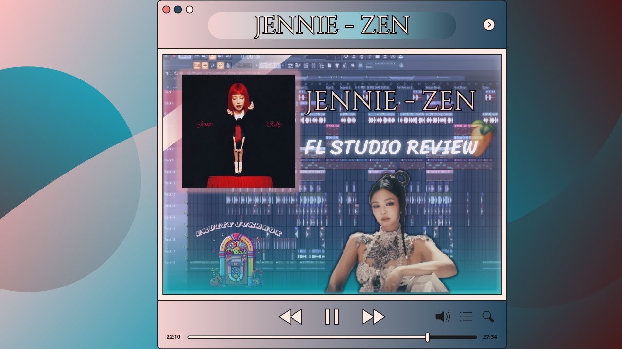 JENNIE - ZEN (FL Studio Review) | Instrumental 🦉