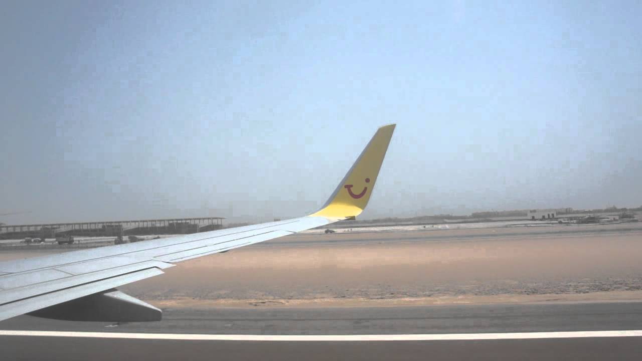 TUIfly Boeing 737-800 Take Off Hurghada