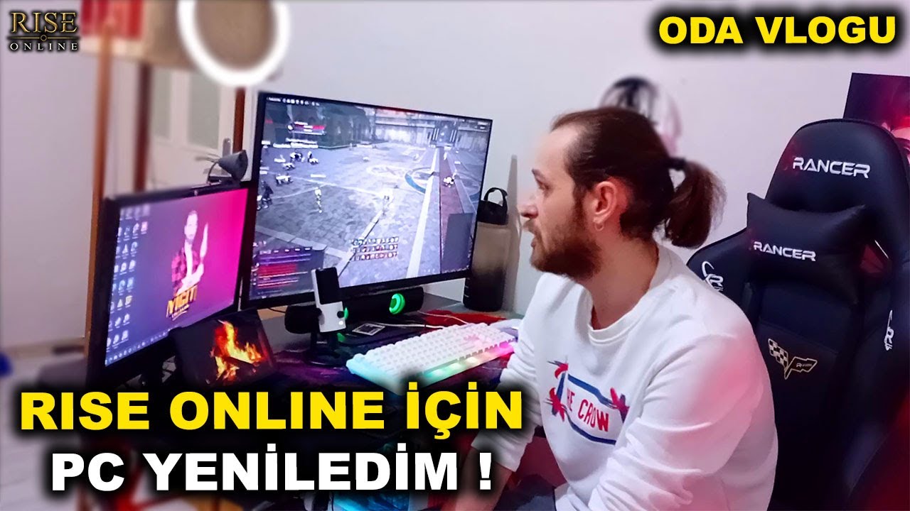 🖥️ RİSE ONLİNE İ&Ccedil;İN YENİ PC DİZDİM ! ODA VLOGU! - Rise Online Rehber