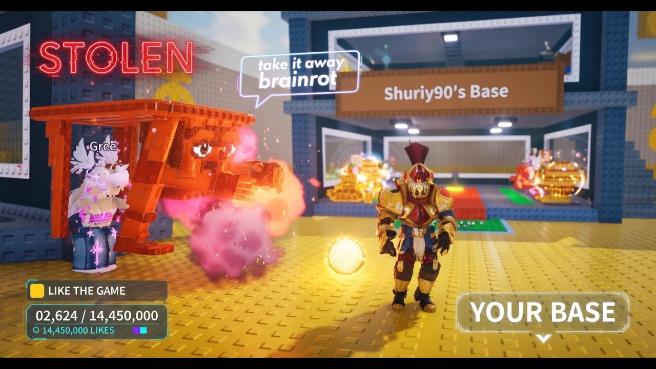 Roblox take it away Steal a Brainrot Day 26