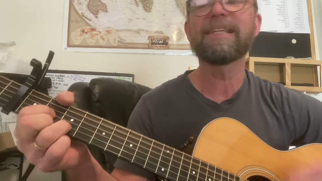 No Fear (capo 2) for lower register singing . John Reddick cover