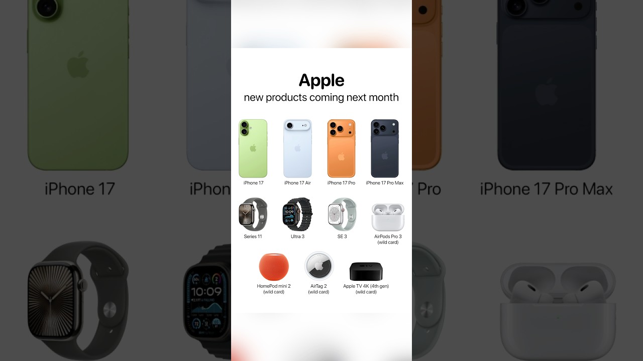 Nowe produkty Apple już za miesiąc