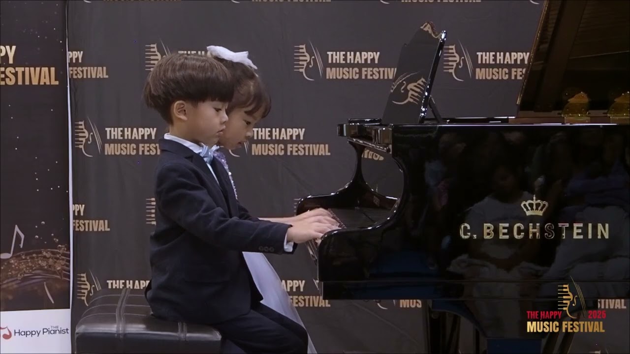 Boogie-Woogie by Oxana Krut Piano Four Hands - The Happy Music Festival 2025
