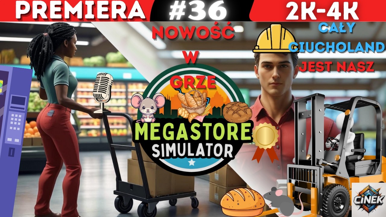 NOWOŚĆ W GRZE🍾👷🏻CAŁY CIUCHOLAND JEST NASZ🥼👚🏪MEGASTORE SIMULATOR#36#simulator#gameplay#letsplay#games