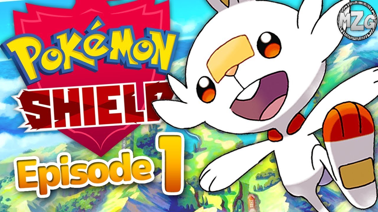 Прохождение игры Pokemon Sword and Shield, часть 1 — Стартовый уровень Scorbny! Регион Галар!