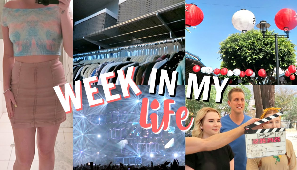 DECLUTTERING MY APARTMENT + BEING ON TV!! | A WEEK IN MY LIFE