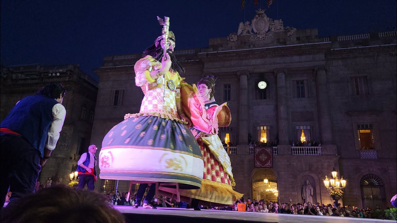 Ball dels Gegants de Santa maría del Mar - Toc d'Inici - Mercè 2023