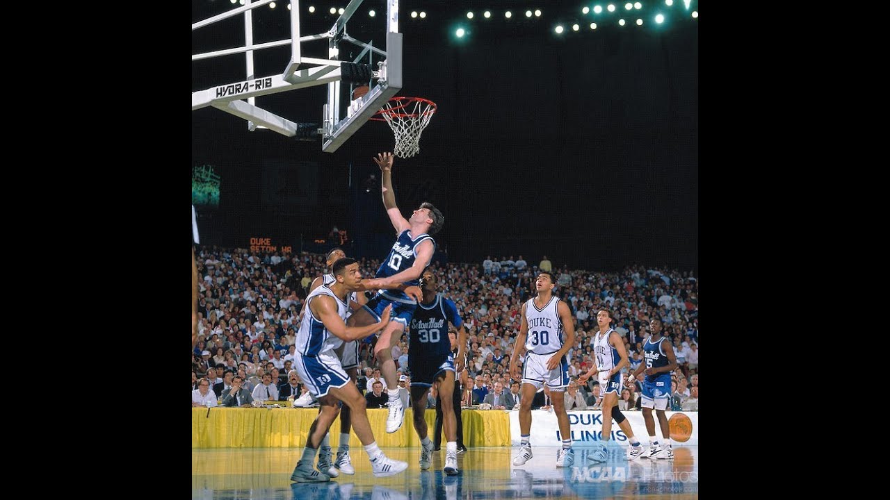 1989 NCAA Final Four Semi Final   Duke vs Seton Hall