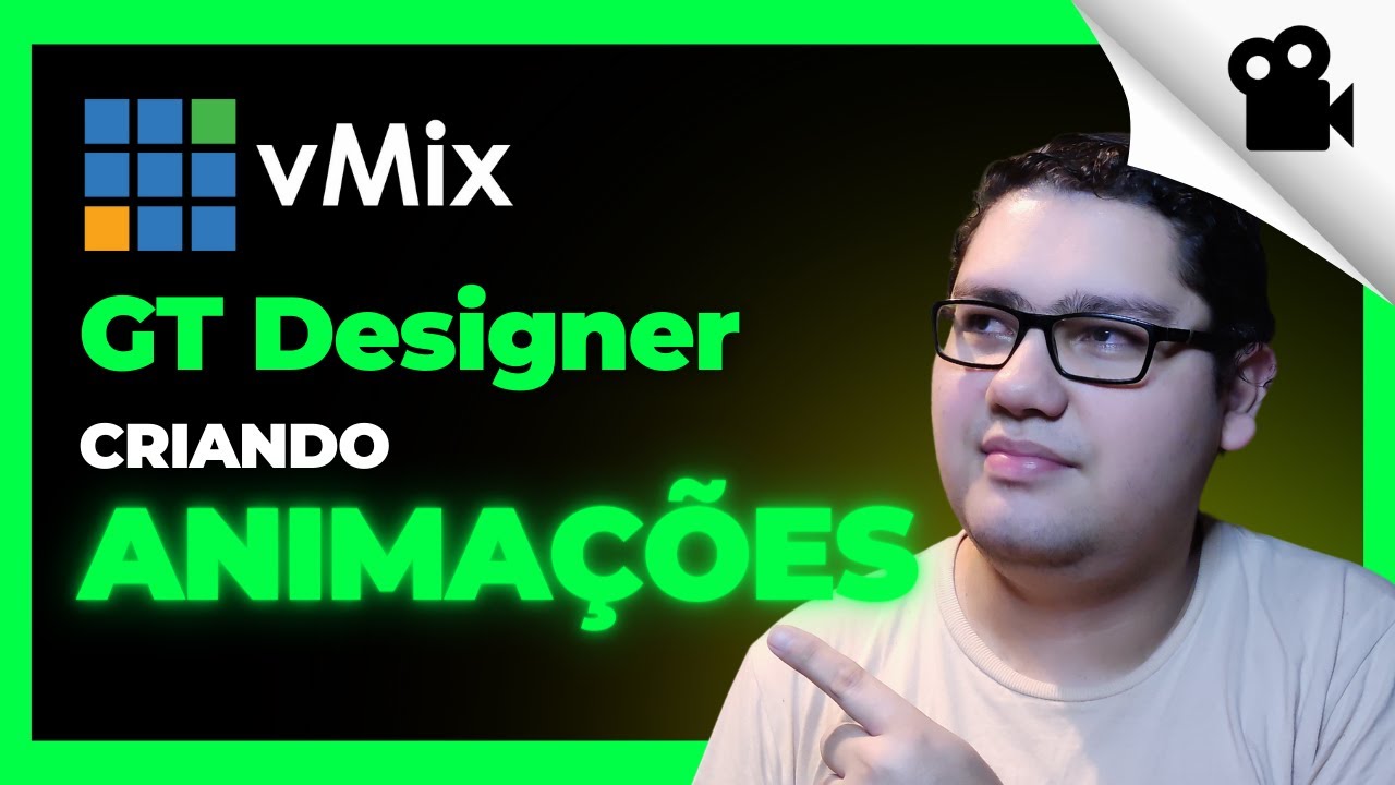 vMix GT Designer | Criando ANIMAÇÕES INCRÍVEIS!