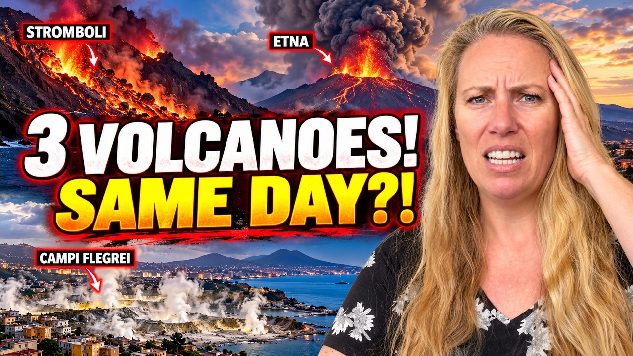 Something BIG Is Happening Beneath Italy &mdash; Crater Collapse, Earthquake Swarm & Tsunami Alarm!