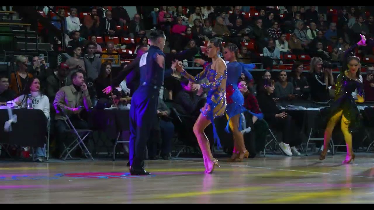 [FRA] Leo Crespin - Mathilde Carol | SAMBA | WDSF Adult Latin | Lyon French Open 2025