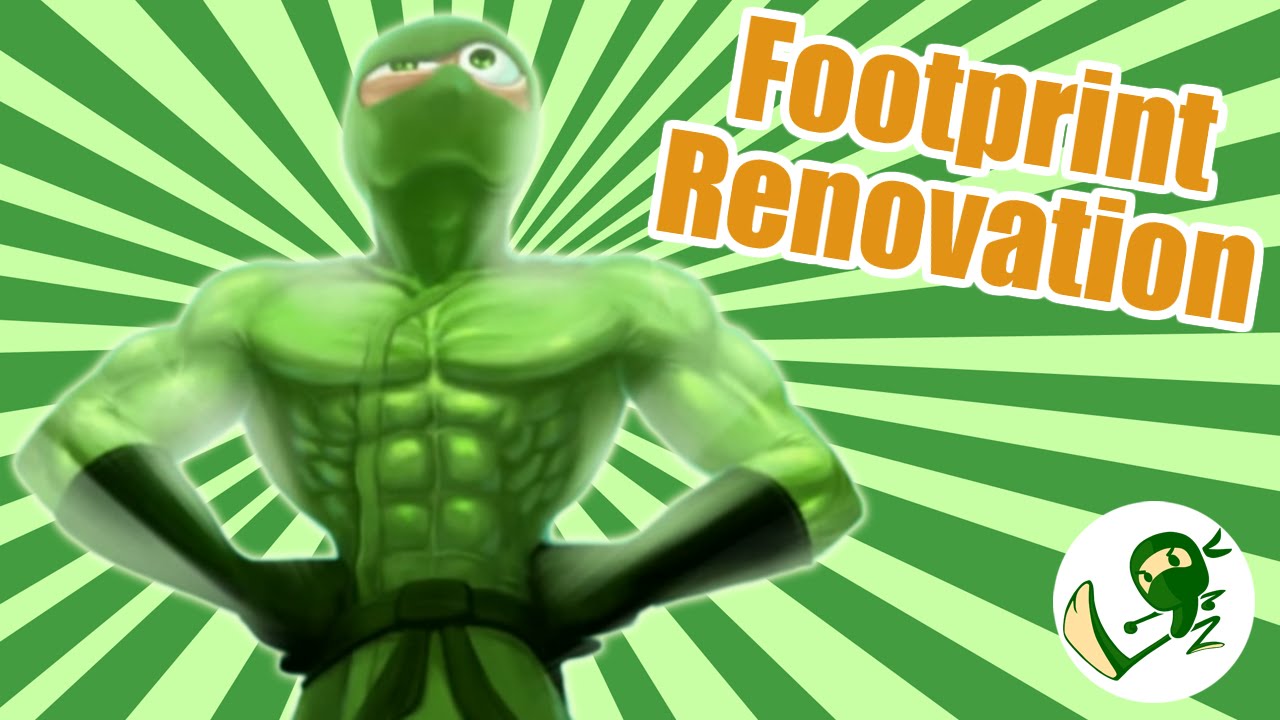 Footprint Renovation: The Story of Some Big Feet - Green Ninja Show