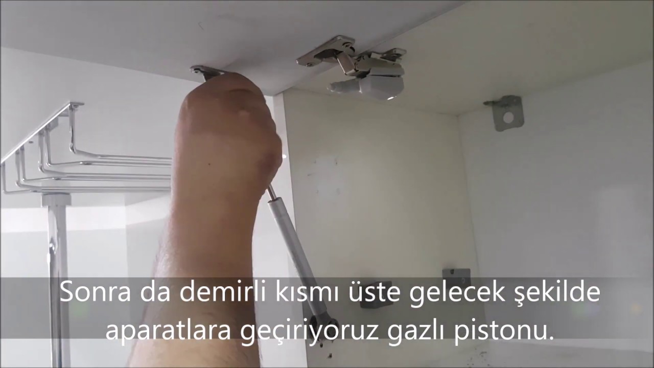 Marelli dolap kapağı gazlı pistonu (amortisörü) nasıl monte edilir , montajı nasıl yapılır?